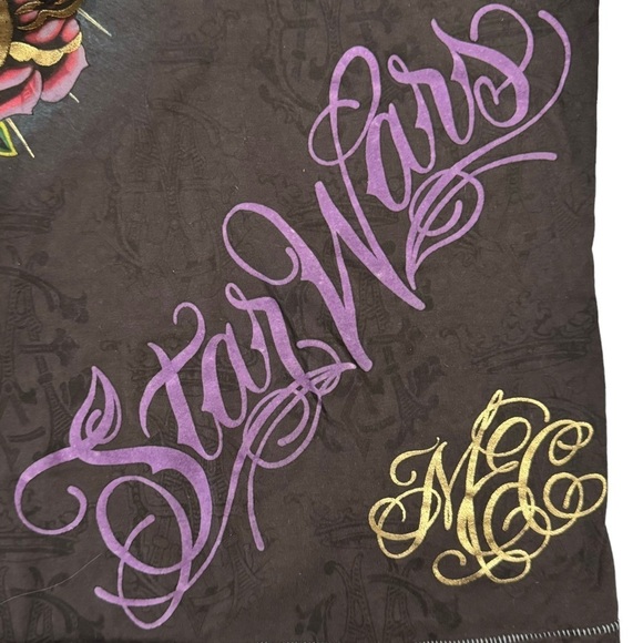 Star Wars Disney Marc Ecko Graphic Artistic Darth Vader Helmet T-Shirt XXL - Picture 13 of 16